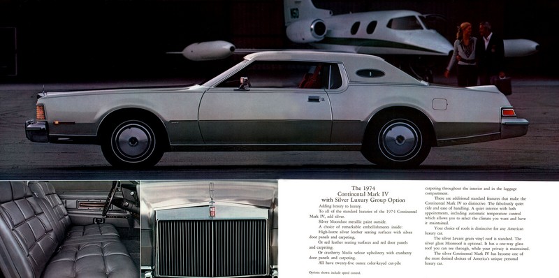 1974 Lincoln Continental Brochure Page 14